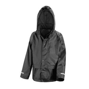 Result Core Childrens/Kids Waterproof Over Jacket / Black